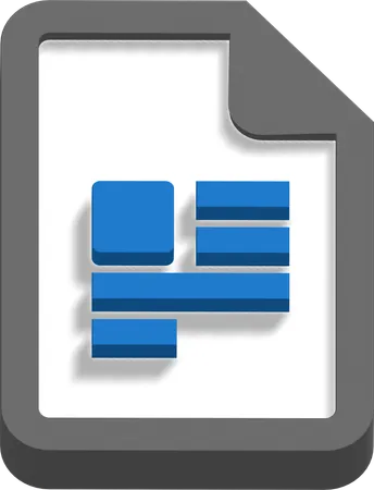 Document file  3D Icon