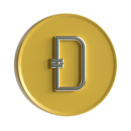 Dogecoin  3D Illustration