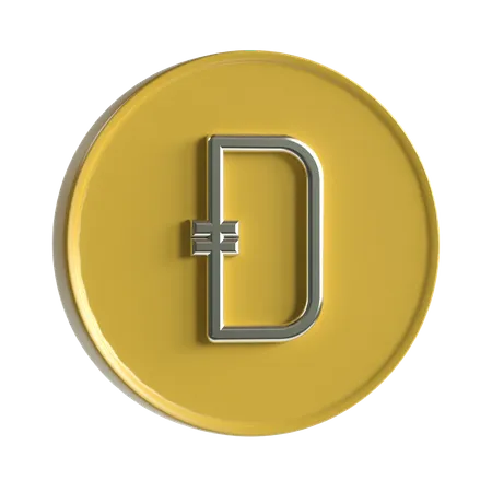 Dogecoin  3D Illustration