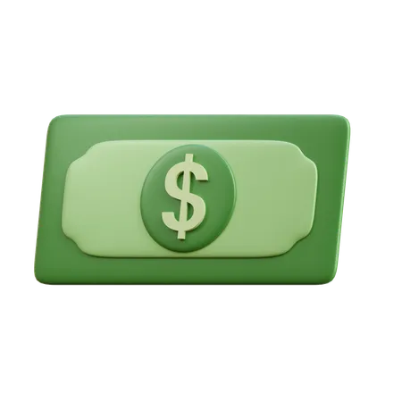 Dólar  3D Icon