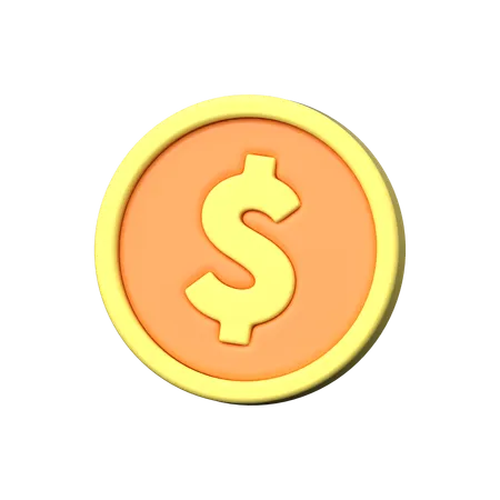 Dólar  3D Icon