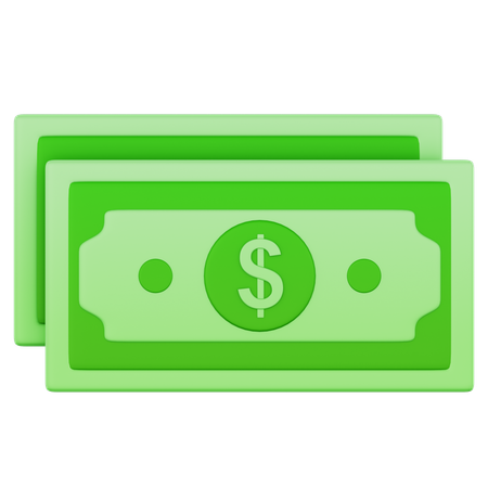 Dólar  3D Icon