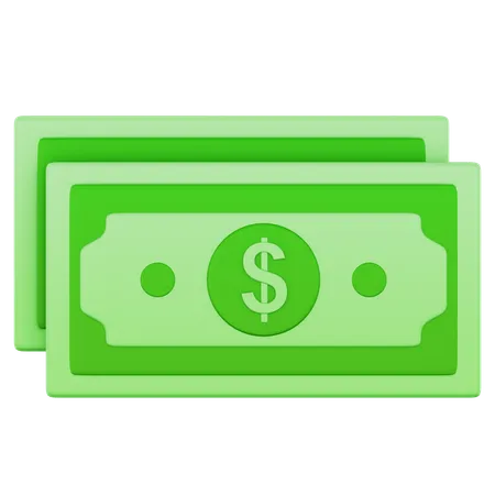 Dólar  3D Icon