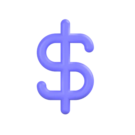 Dólar  3D Icon