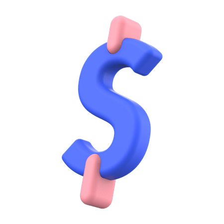 Dólar  3D Illustration