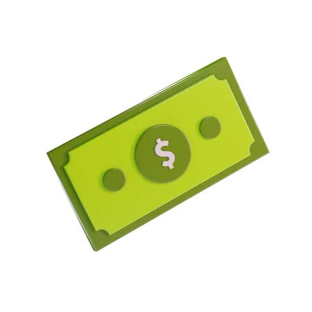 Dólar  3D Illustration