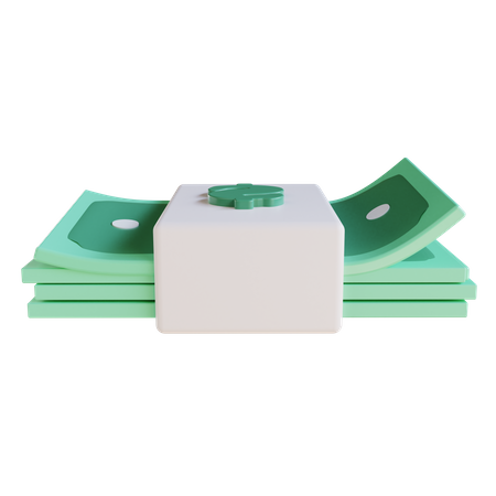 Dólar  3D Icon