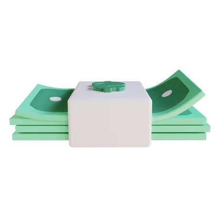 Dólar  3D Icon