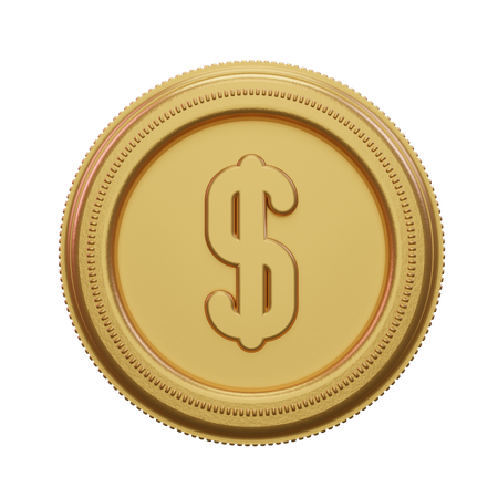 Dólar  3D Icon