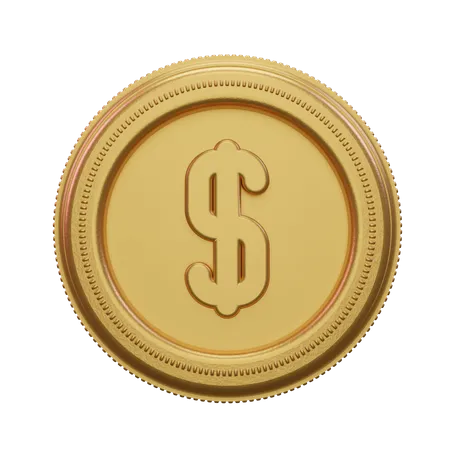 Dólar  3D Icon