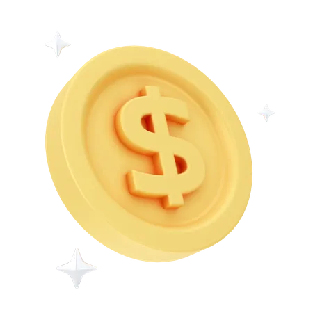 Dólar  3D Icon