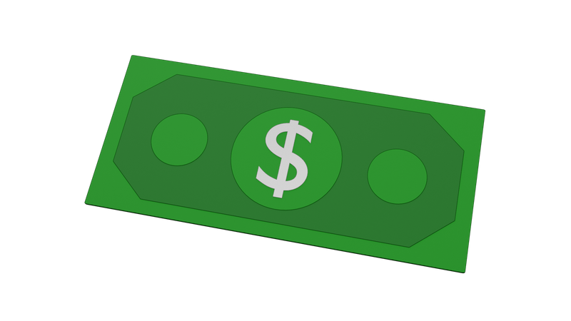 Dólar  3D Icon