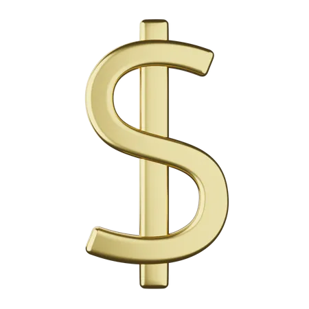 Dólar  3D Icon