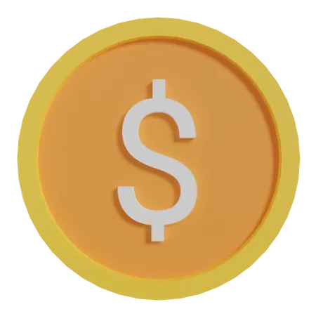 Dólar  3D Icon