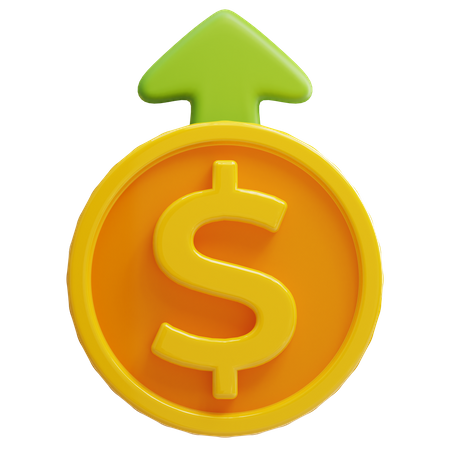 Dólar  3D Icon