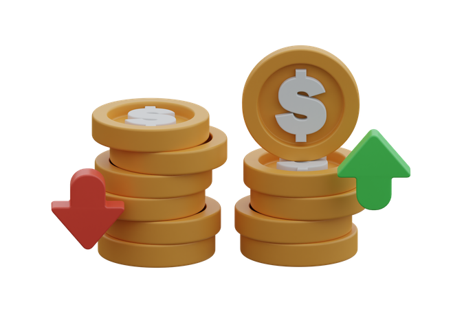 Dólar  3D Icon