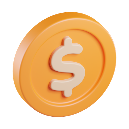 Dólar  3D Icon