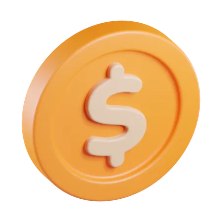 Dólar  3D Icon