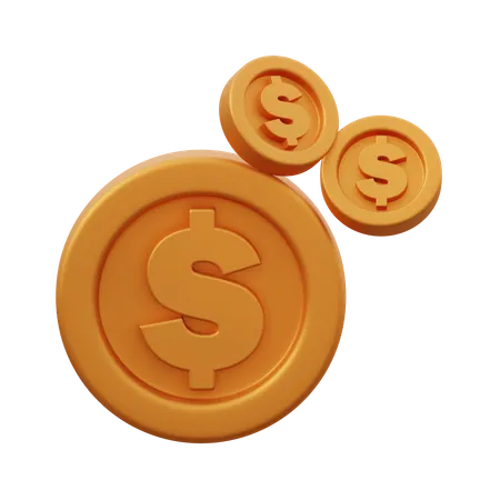 Dólar  3D Icon