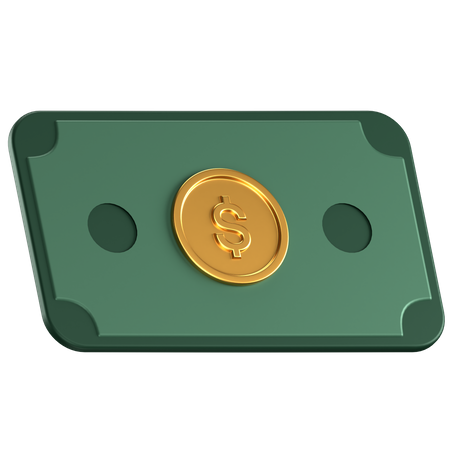 Dólar  3D Icon