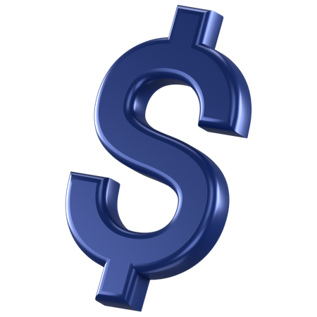 Dólar  3D Icon