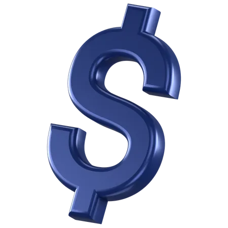 Dólar  3D Icon