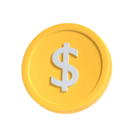 Dólar  3D Icon