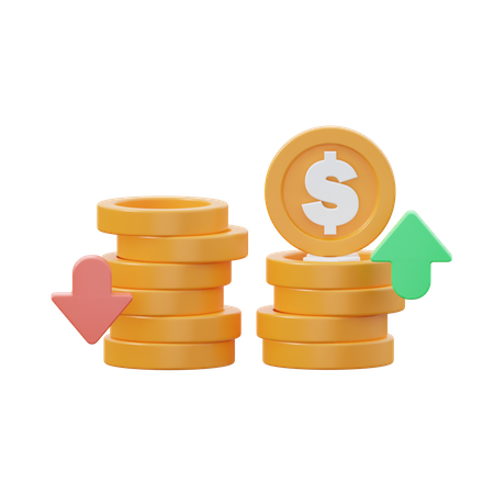 Dólar  3D Icon