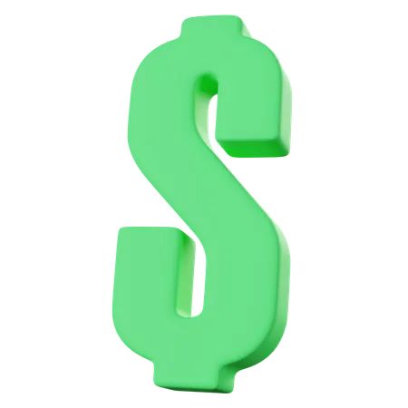 Dólar  3D Icon