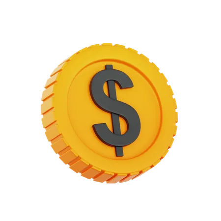 Dólar  3D Icon