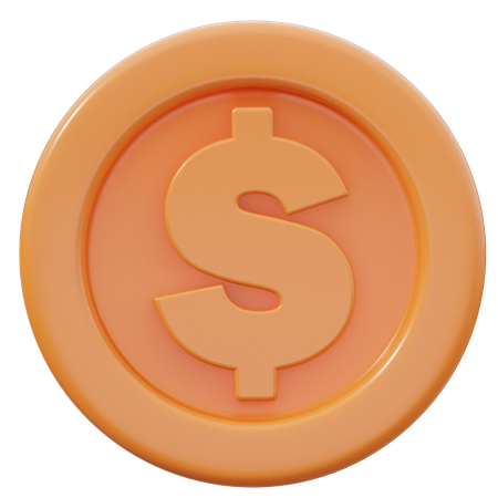 Dollar  3D Icon