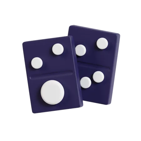 Domino  3D Icon