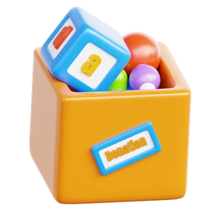 Don de jouets  3D Icon