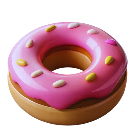 Krapfen  3D Icon