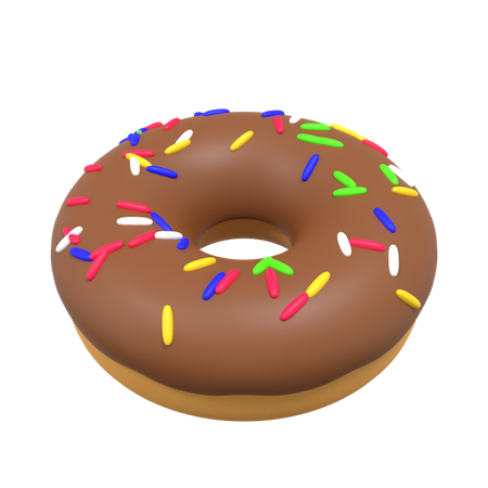 Donut  3D Illustration