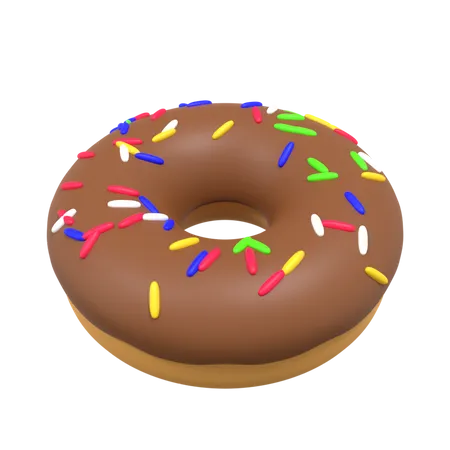 Donut  3D Illustration