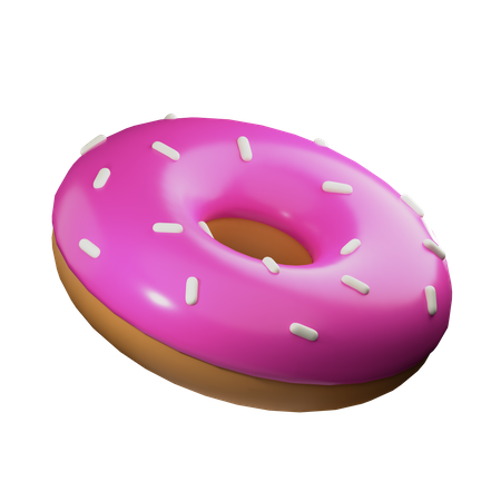 Donut  3D Illustration