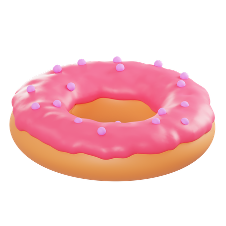 Rosquinha  3D Illustration