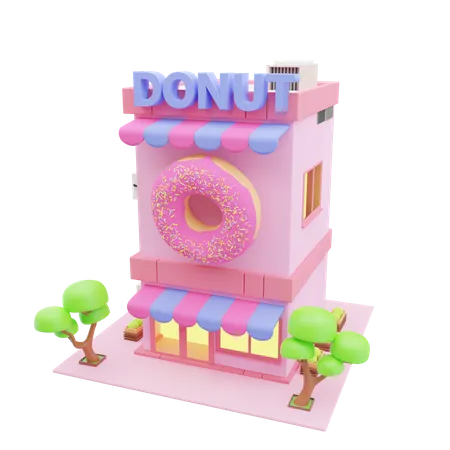 Donut Bakery  3D Icon