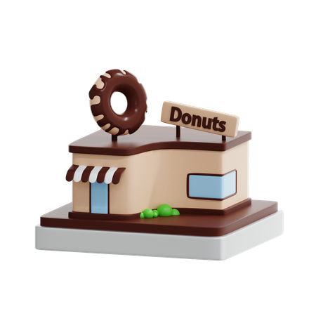 Donut Bakery  3D Icon