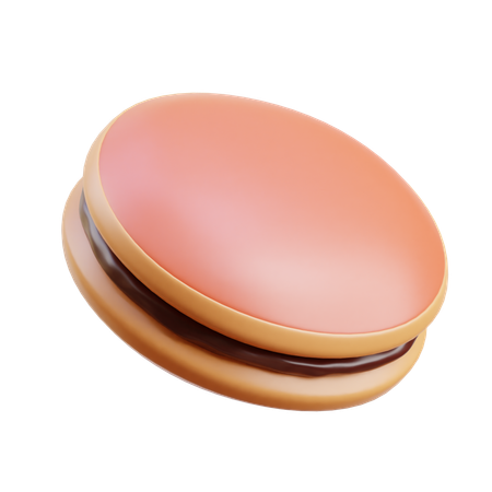 Dorayaki  3D Icon