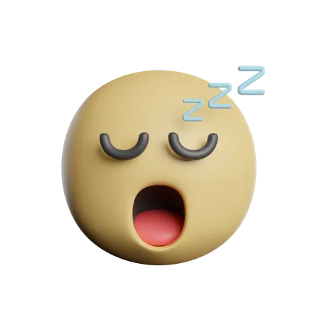 Dormir  3D Icon