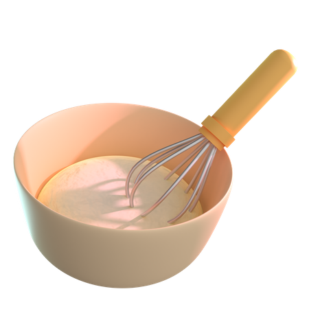 Dough Mixing  3D Icon