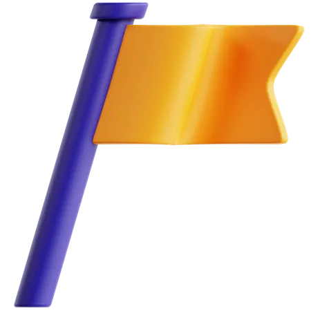 Drapeau  3D Icon