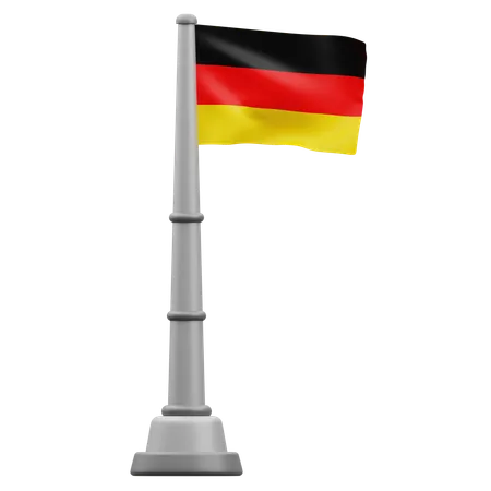 Drapeau allemand  3D Icon