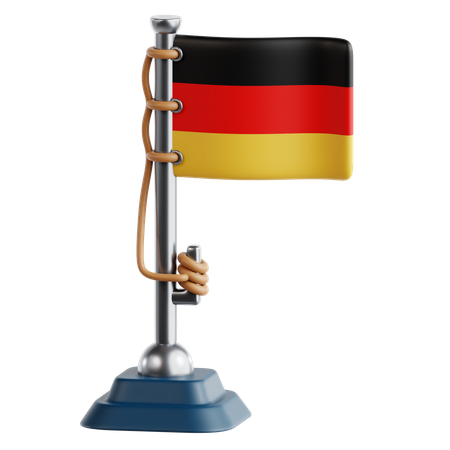 Drapeau allemand  3D Icon