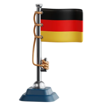 Drapeau allemand  3D Icon