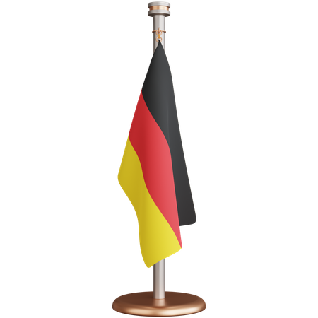 Drapeau allemand  3D Icon