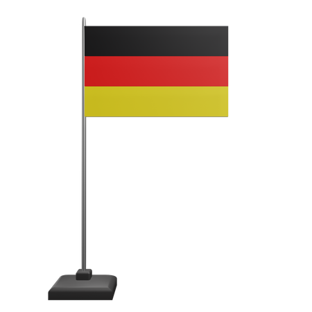 Drapeau allemand  3D Icon