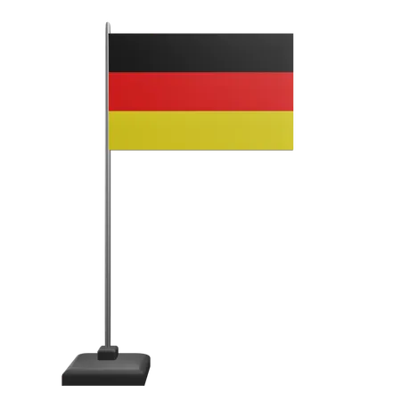 Drapeau allemand  3D Icon